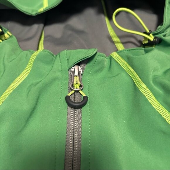 Duluth Trading Softshell Jacket‎ Hooded Mens Extra Large Tall Full Zip Green - Picture 3 of 10